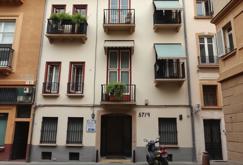 Piso exterior en El Carmen — Valencia · 1260€/mes